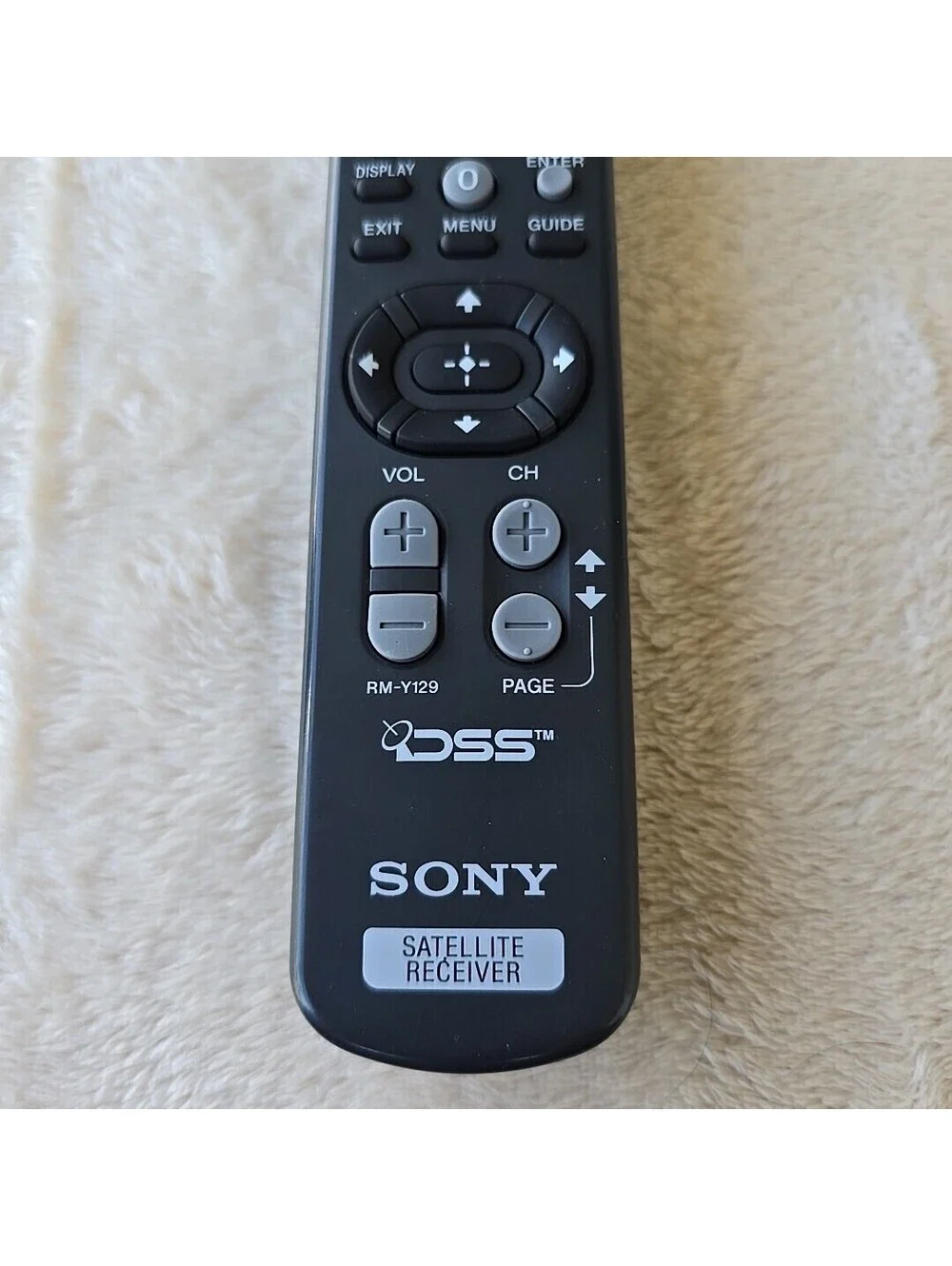 Sony remote has